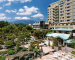 富士山温泉　ホテル鐘山苑に割引で泊まれる。